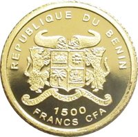 1500 francs cfa obverse