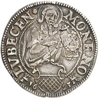 ½ Thaler obverse