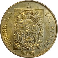 200 Lire obverse
