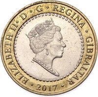 2 Pounds obverse