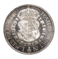 1 Krona reverse