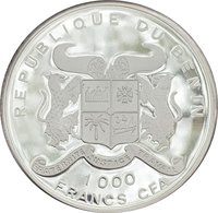 1000 Francs CFA obverse
