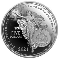 5 Dollars obverse