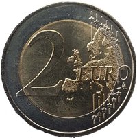 2 Euros reverse