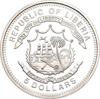 5 Dollars obverse