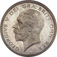 ½ Crown obverse