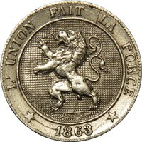 5 Centimes obverse