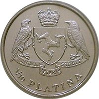 ⅒ Platina reverse