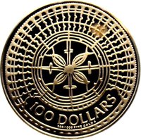 100 dollars reverse
