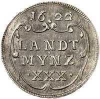 30 Kreuzers reverse