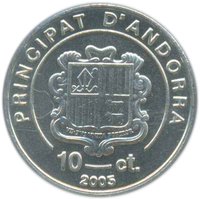10 Cèntims obverse