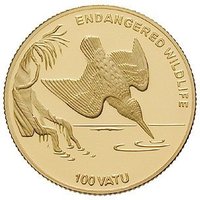 100 Vatu reverse