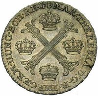 ½ Kronenthaler obverse