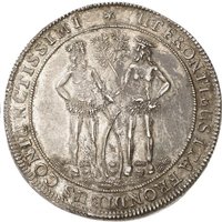 ½ Thaler reverse