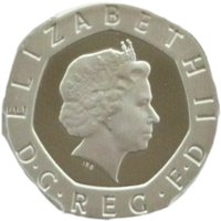20 Pence obverse