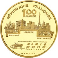 100 Euro obverse