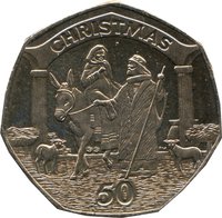 50 Pence reverse
