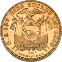 10 Sucres obverse