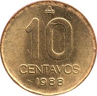 10 Centavos reverse