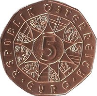 5 Euro obverse