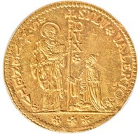 25 Gold Zecchini obverse