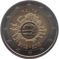 2 Euros obverse