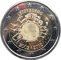 2 Euros obverse
