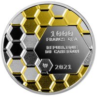 1000 Francs CFA obverse