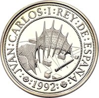 1000 Pesetas obverse