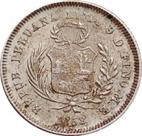 ½ Real obverse