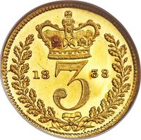 3 Pence reverse