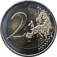 2 Euro reverse