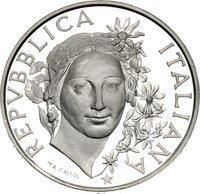 500 Lire obverse