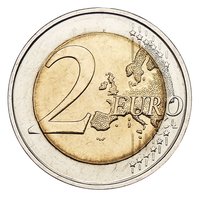 2 Euros reverse