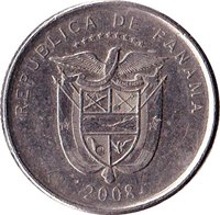 ⅒ Balboa obverse