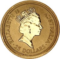 25 Dollars obverse