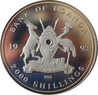 2000 Shillings obverse