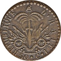 50 Centimes obverse