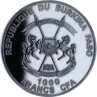 1000 Francs CFA obverse