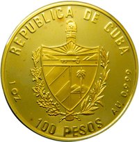 100 Pesos obverse