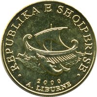 20 Lekë obverse