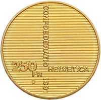 250 Francs obverse