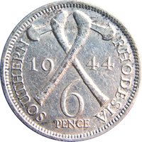 6 Pence reverse