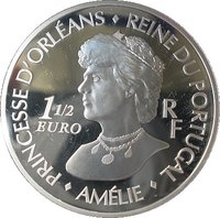 1½ Euro obverse
