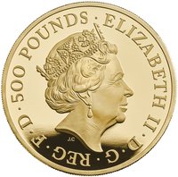 500 Pounds obverse