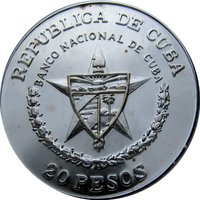 20 Pesos obverse