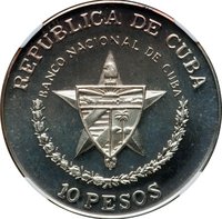 10 Pesos obverse