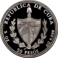 50 Pesos obverse