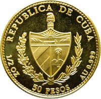 50 Pesos obverse