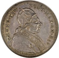 1 Scudo obverse